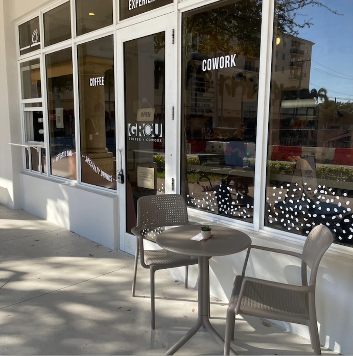 El banana bread gluten free y vegan en GROU Coffee en Coral Gables