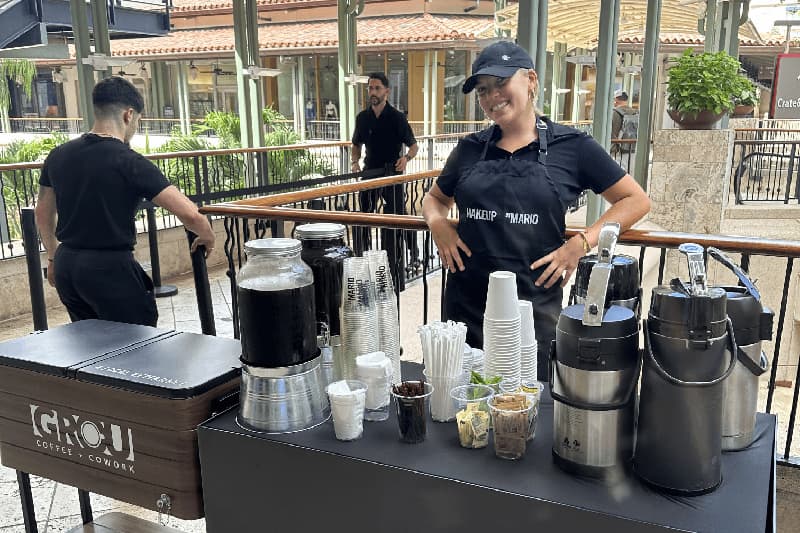 Coffee Station for Make Up by Mario