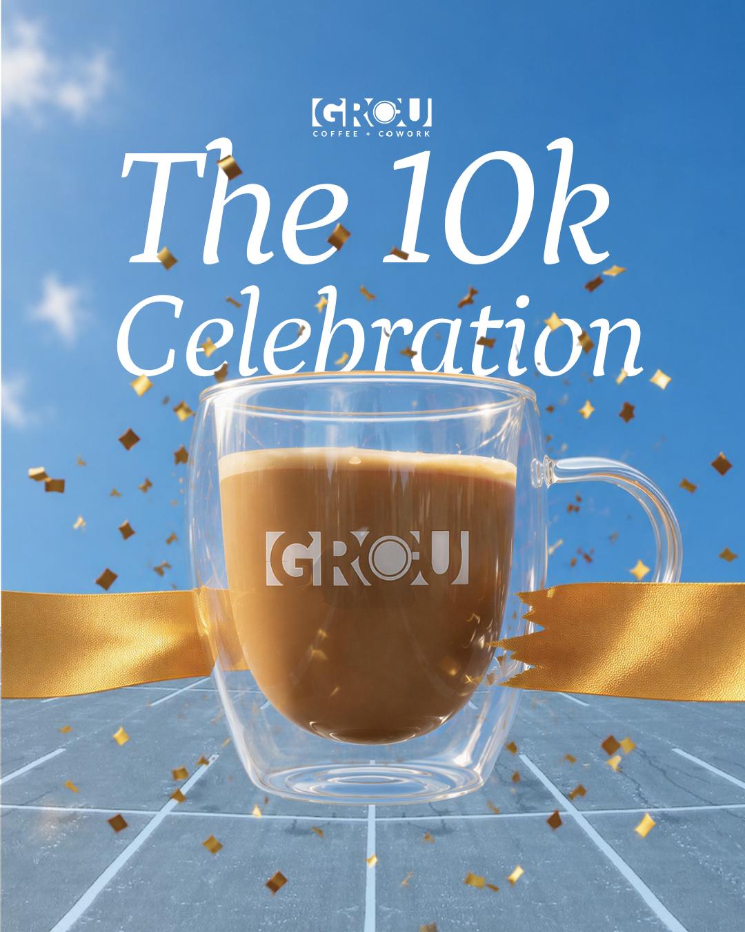 10,000 reasons to celebrate. And we celebrated every single one. 🤎