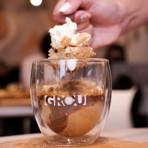 Affogato de cumpleaños